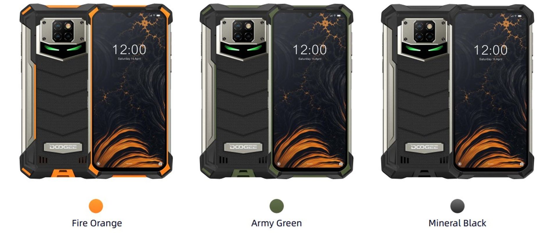 رنگ بندی گوشی دوگی اس 88 پلاس / Doogee S88 Plus