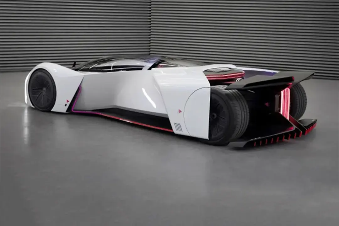 نمای عقب خودروی مفهومی فورد پی وان / Ford P1 concept