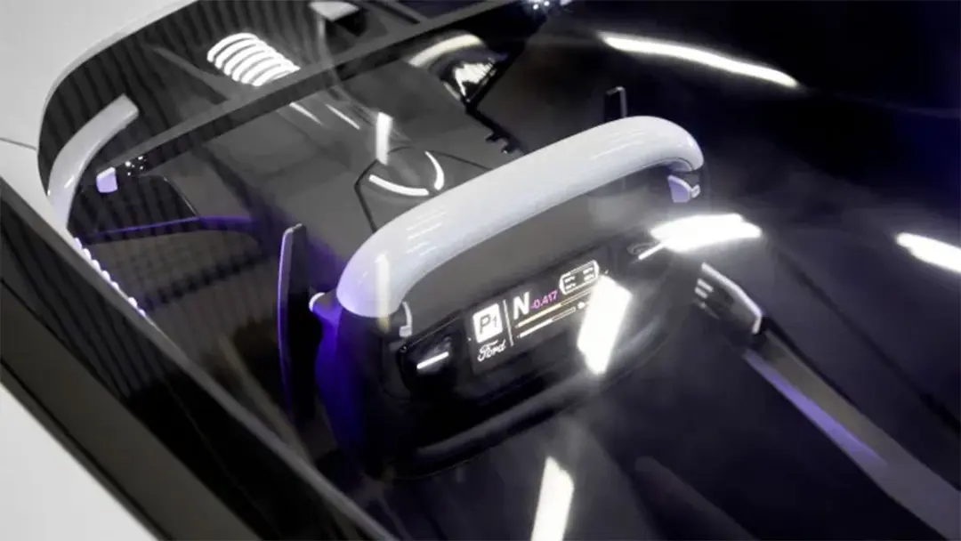 نمای کابین خودروی مفهومی فورد پی وان / Ford P1 concept