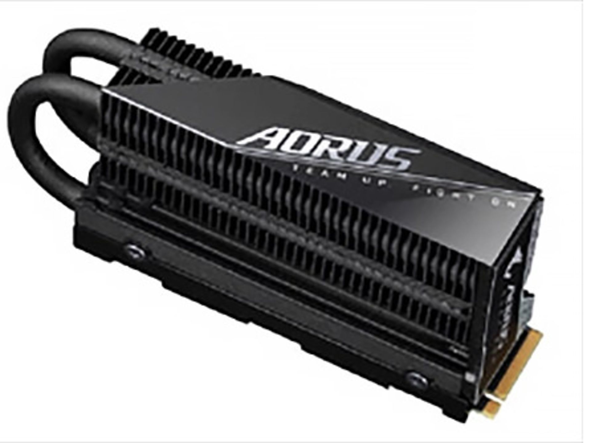 مرجع متخصصين ايران مدل ويژه درايو SSD گيگابايت Aorus Gen4 7000s با خنك كننده قوي