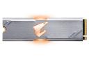 نمای روبرو SSD گیگابایت GIGABYTE AORUS RGB NVMe M.2