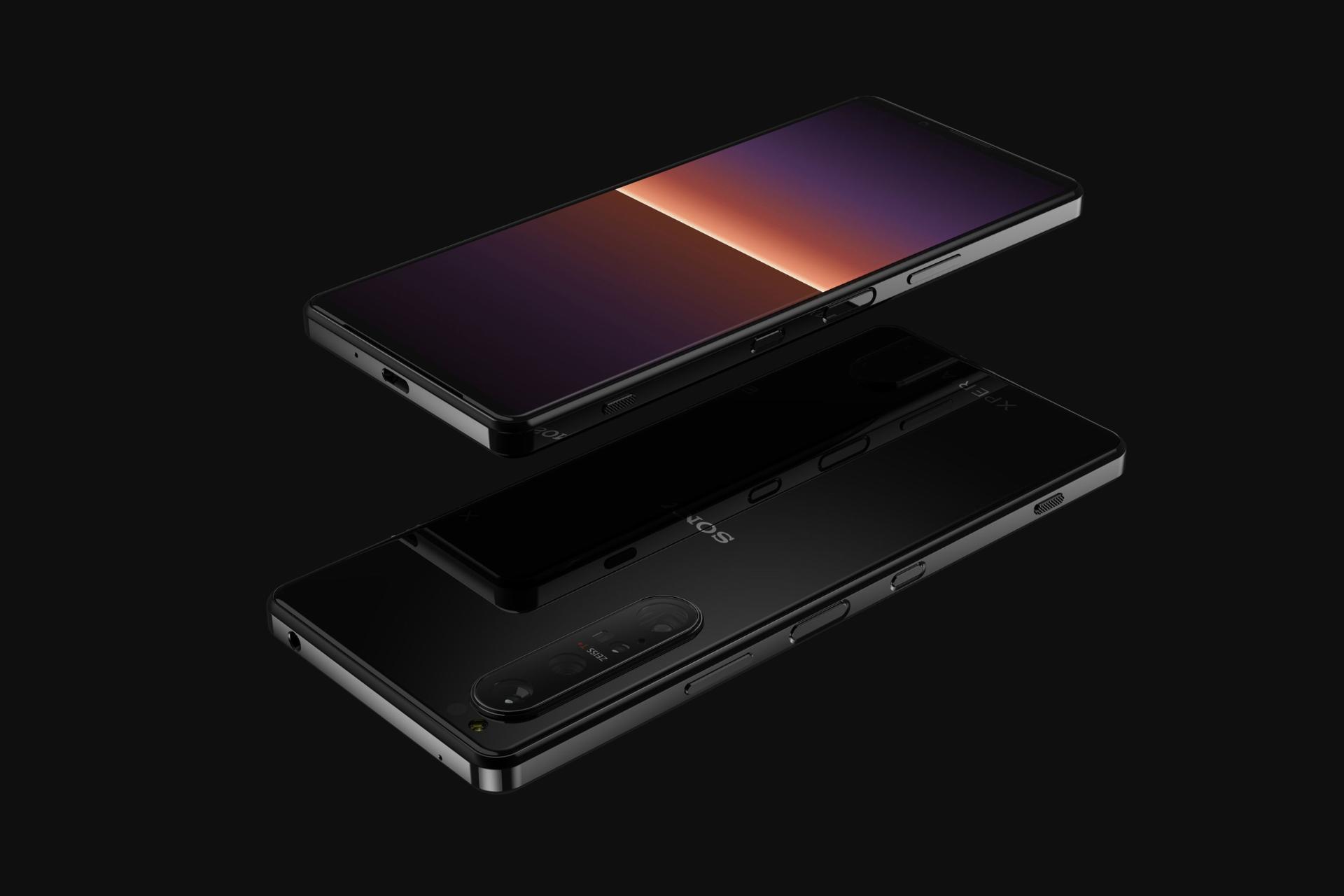 نمای کناری  اکسپریا وان مارک 3 / Xperia 1 III رندر فاش شده