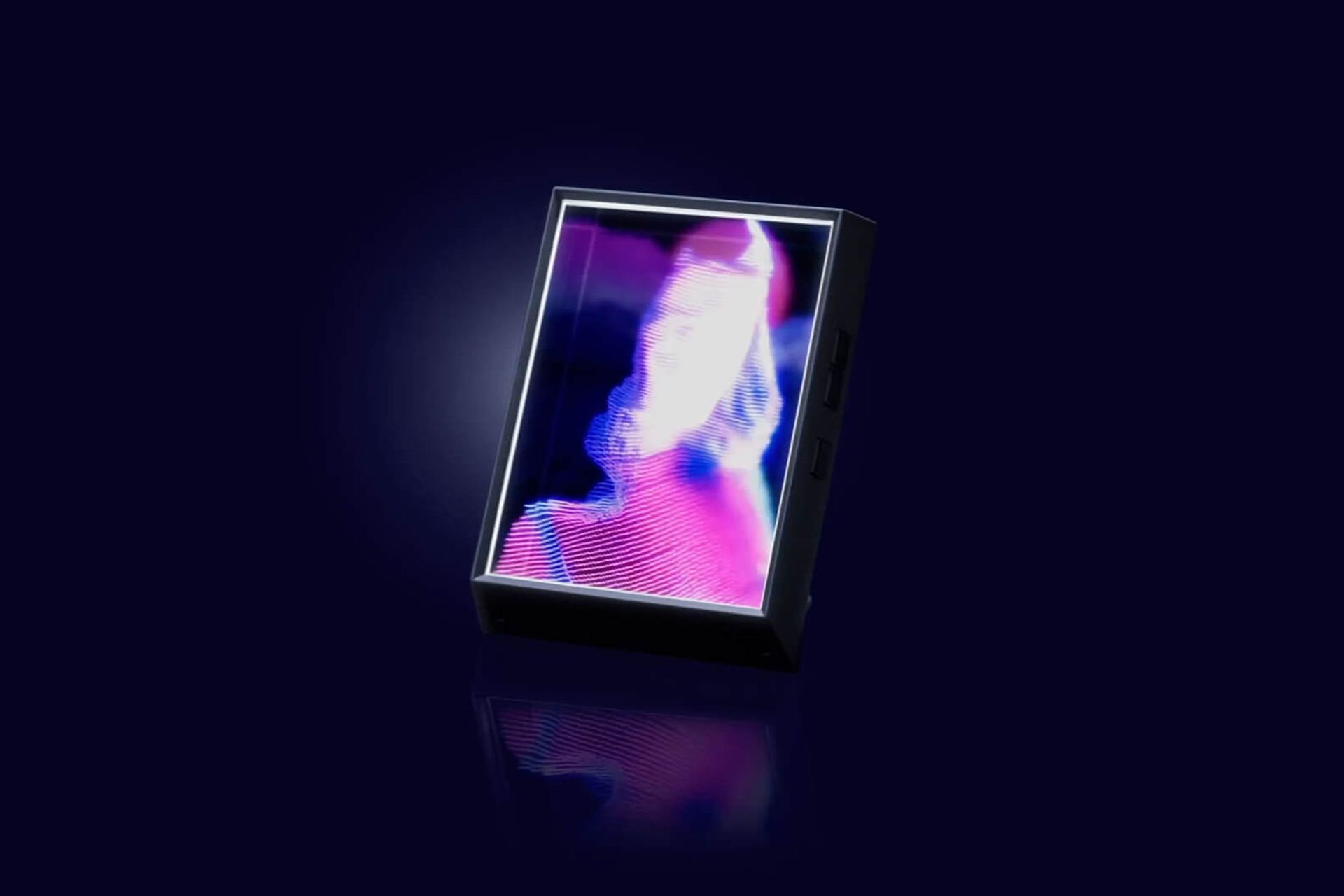 نمای جلو دستگاه هولوگرافیک Looking Glass Portrait