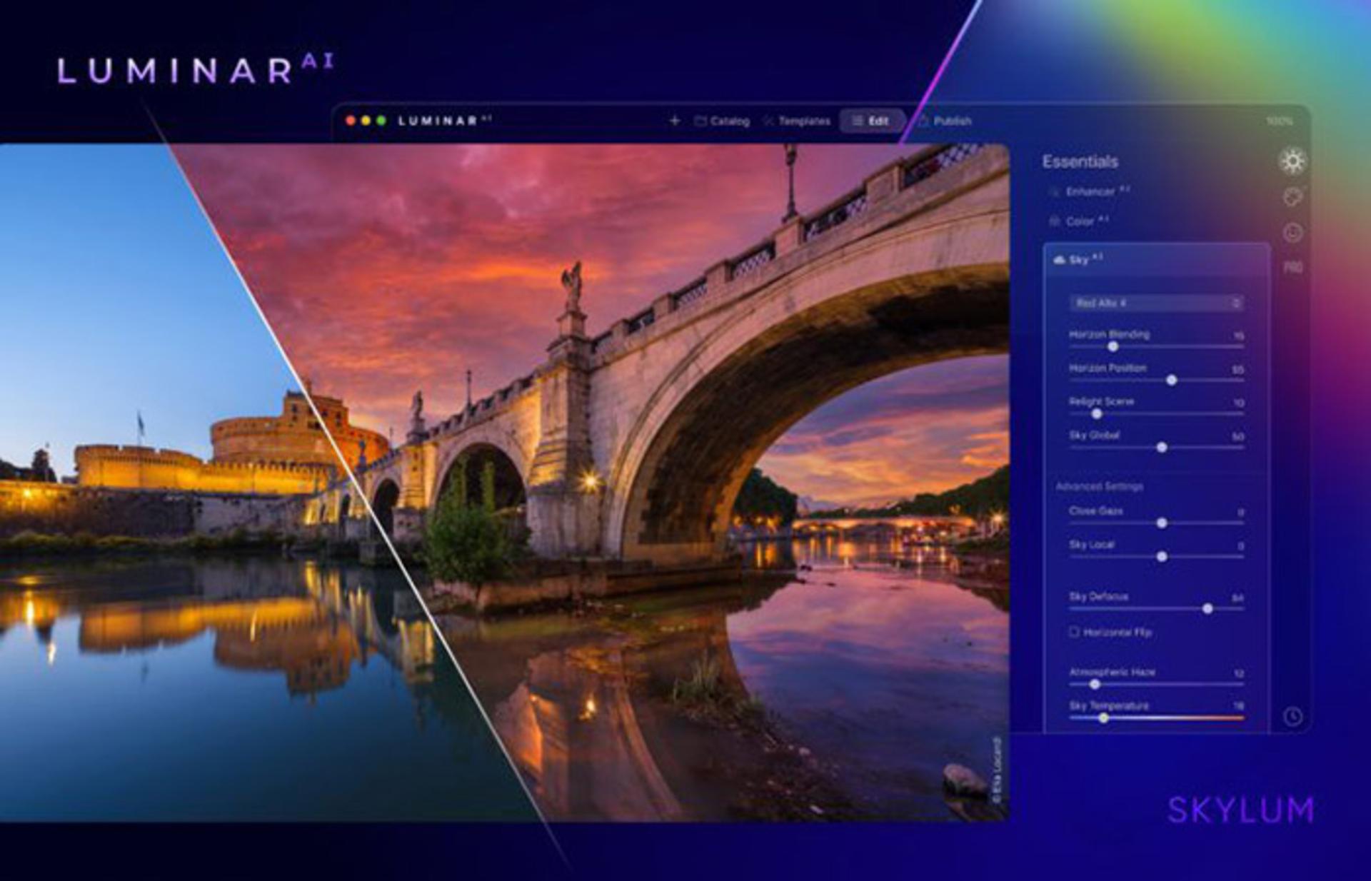 نرم افزار ویرایش تصویر لومینار