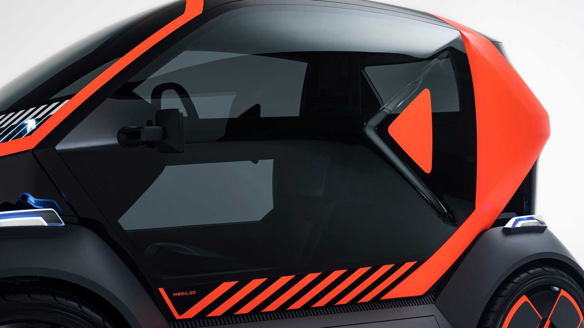 Mobilize  Twizy موبالایز توویزی نمای درهای ورودی