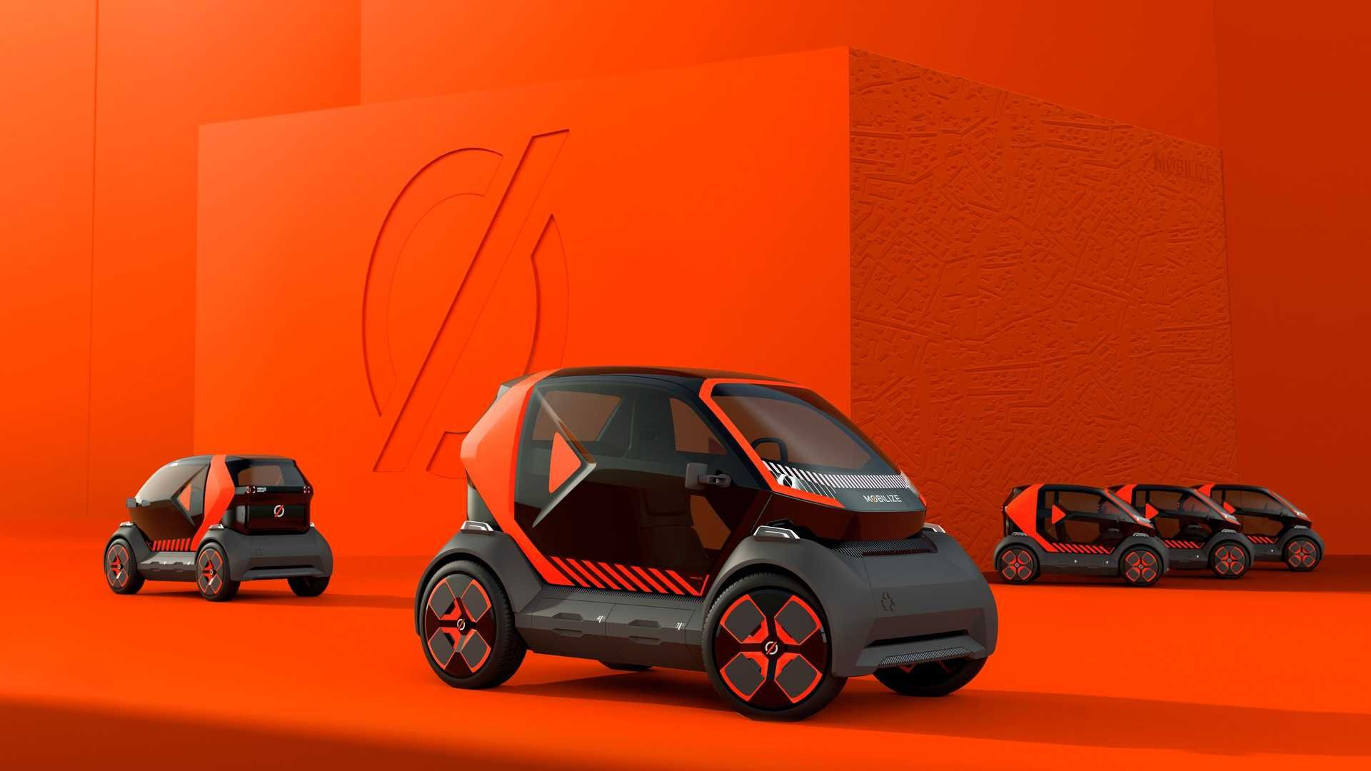 Mobilize  Twizy موبالایز توویزی نمای گروهی