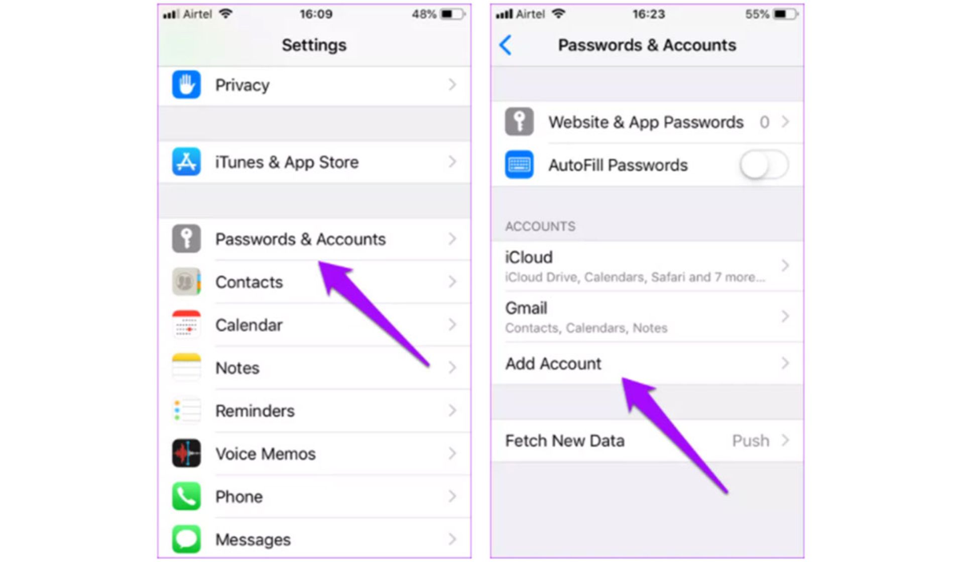 انتقال یادداشت از ای او اس به اندروید