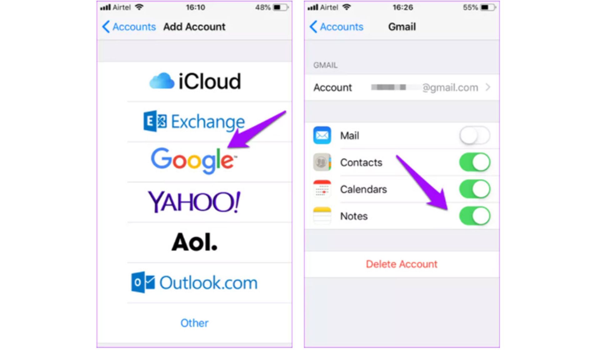 انتقال یادداشت از ای او اس به اندروید