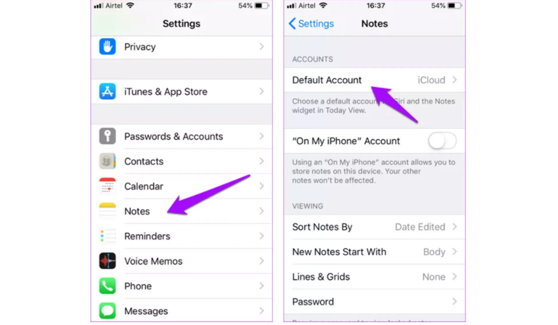 انتقال یادداشت از ای او اس به اندروید