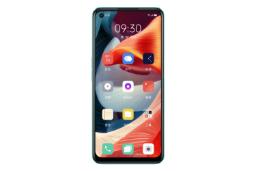 نمای جلو اوپو A53 نسخه 5G رنگ مشکی