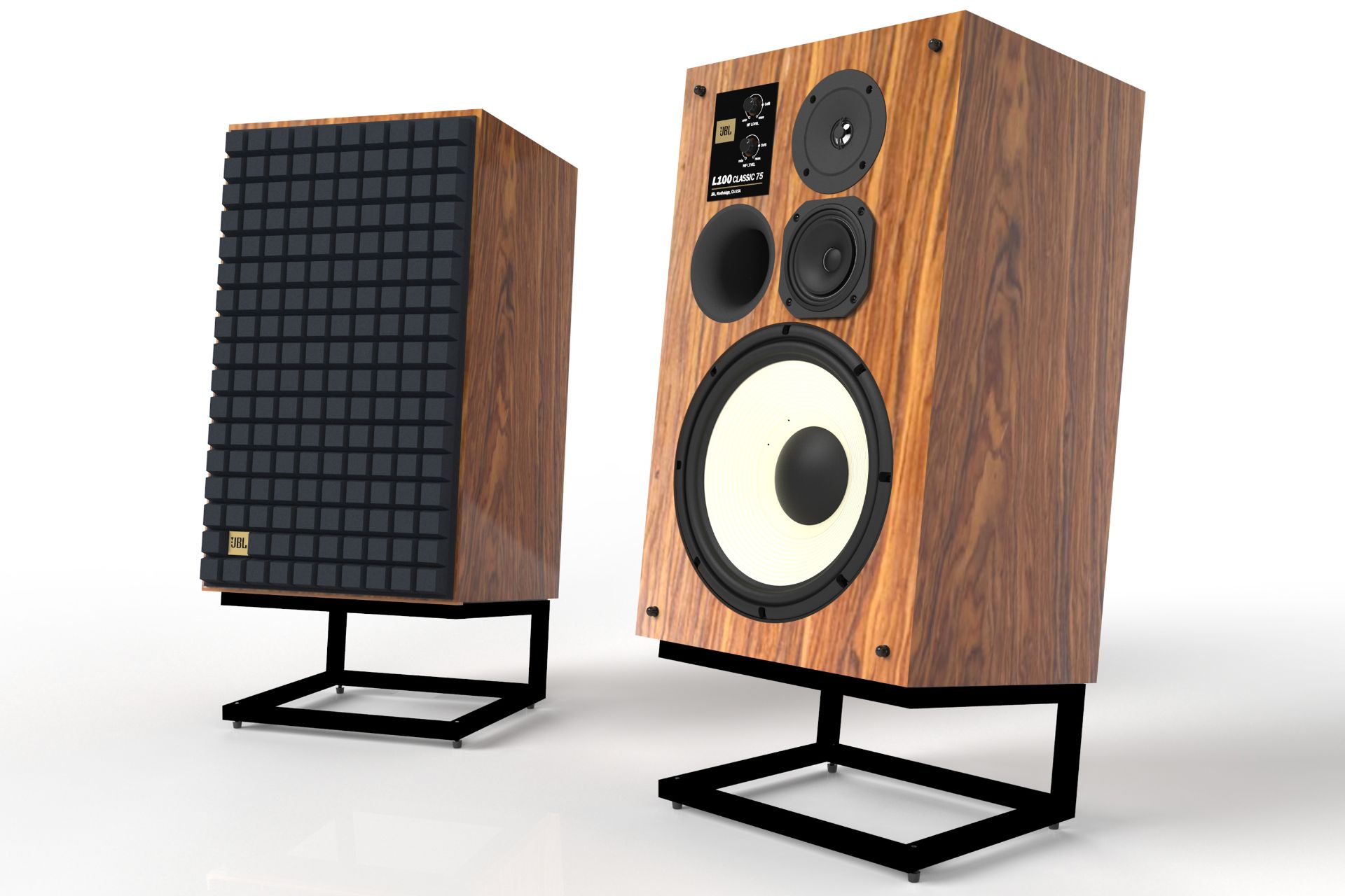 نمای جلو اسپیکر JBL L100 Classic 75