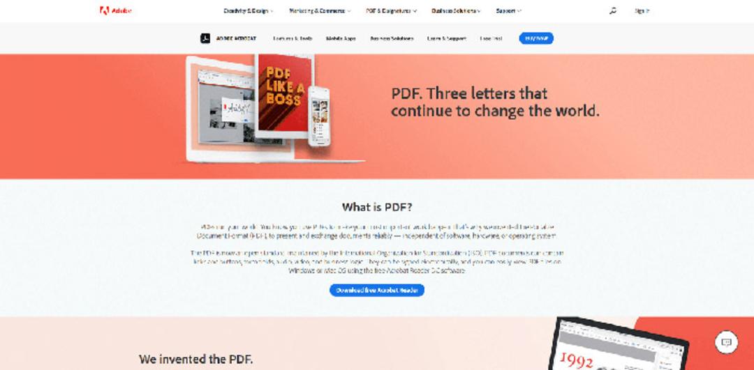 فرمت فایل PDF