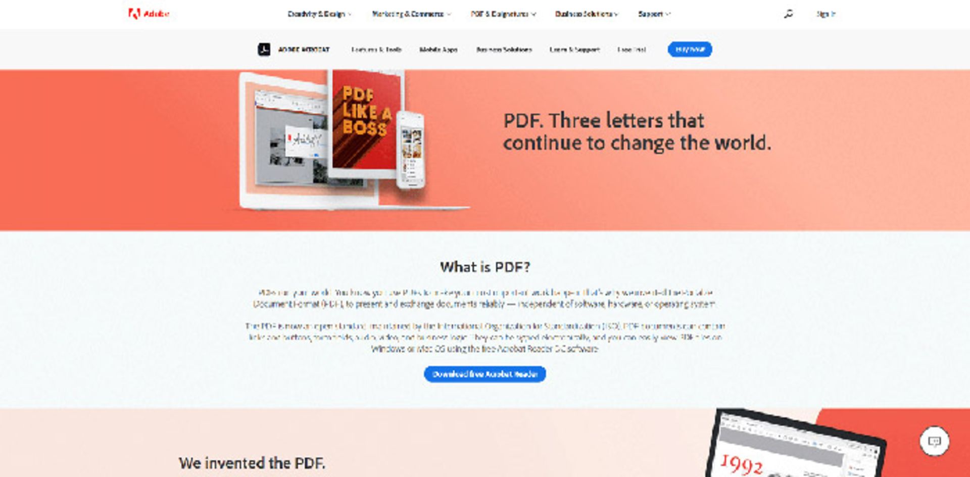 فرمت فایل PDF