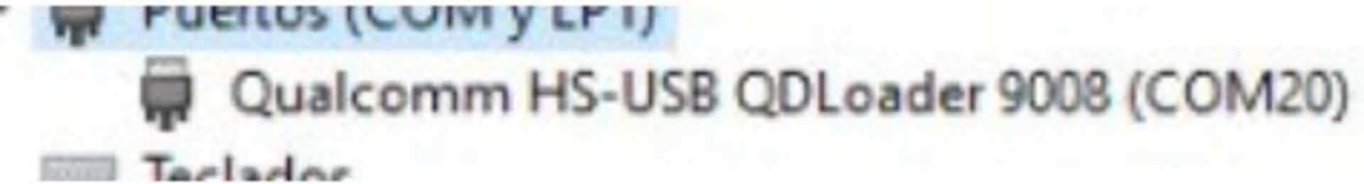 درایور کوالکام در دیوایس منیجر