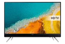 نمای جلو تلویزیون سامسونگ 32K4100 با صفحه روشن