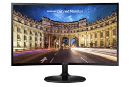 نمای جلو مانیتور سامسونگ 27 اینچ مدل C27F390FHM رنگ مشکی