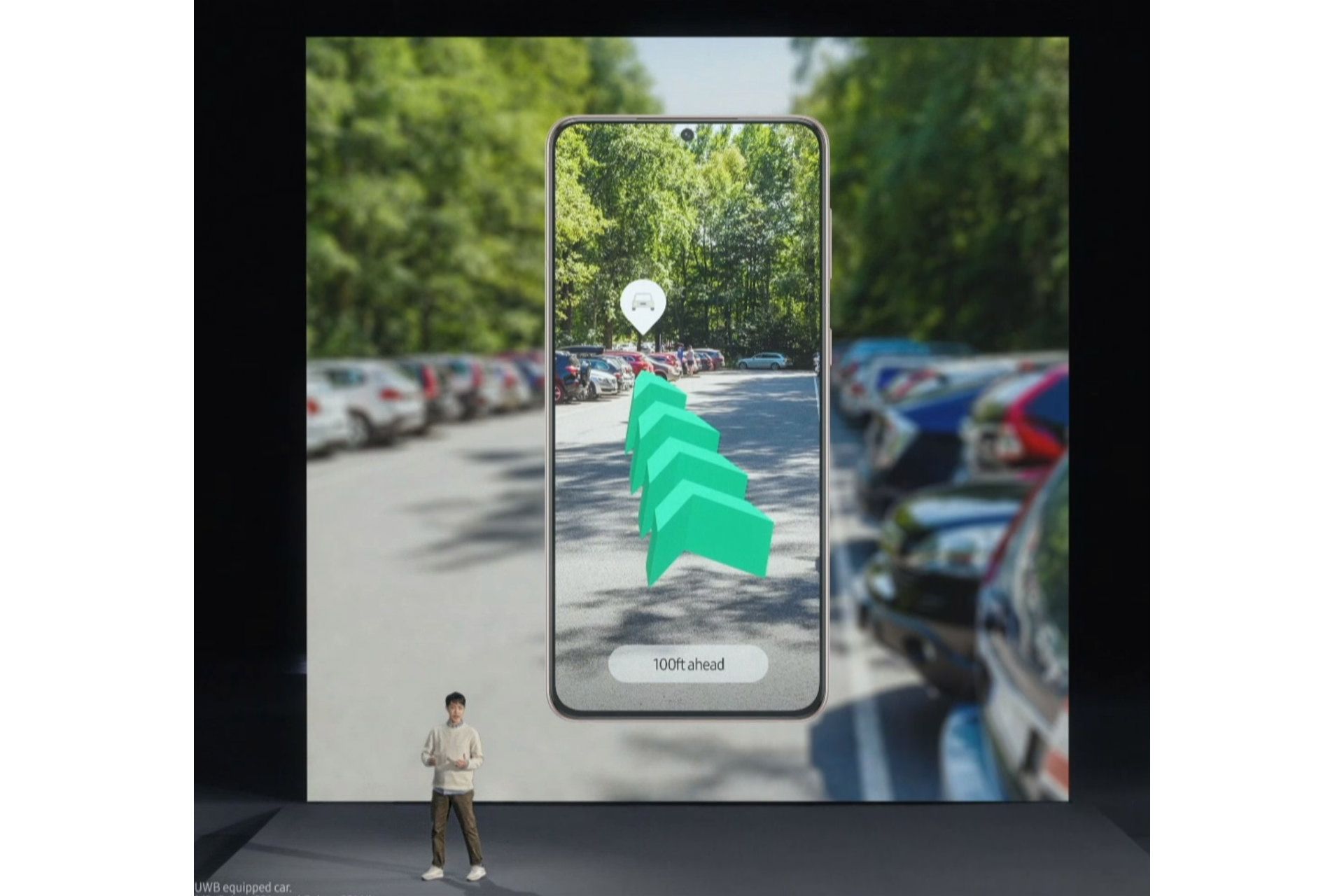 قابلیت منظره یاب AR گوشی سامسونگ در مراسم رونمایی گلکسی S21