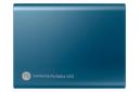 پشت SSD سامسونگ Samsung T5 USB 3.1 Gen 2 آبی