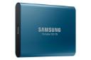 نمای چپ SSD سامسونگ Samsung T5 USB 3.1 Gen 2 آبی