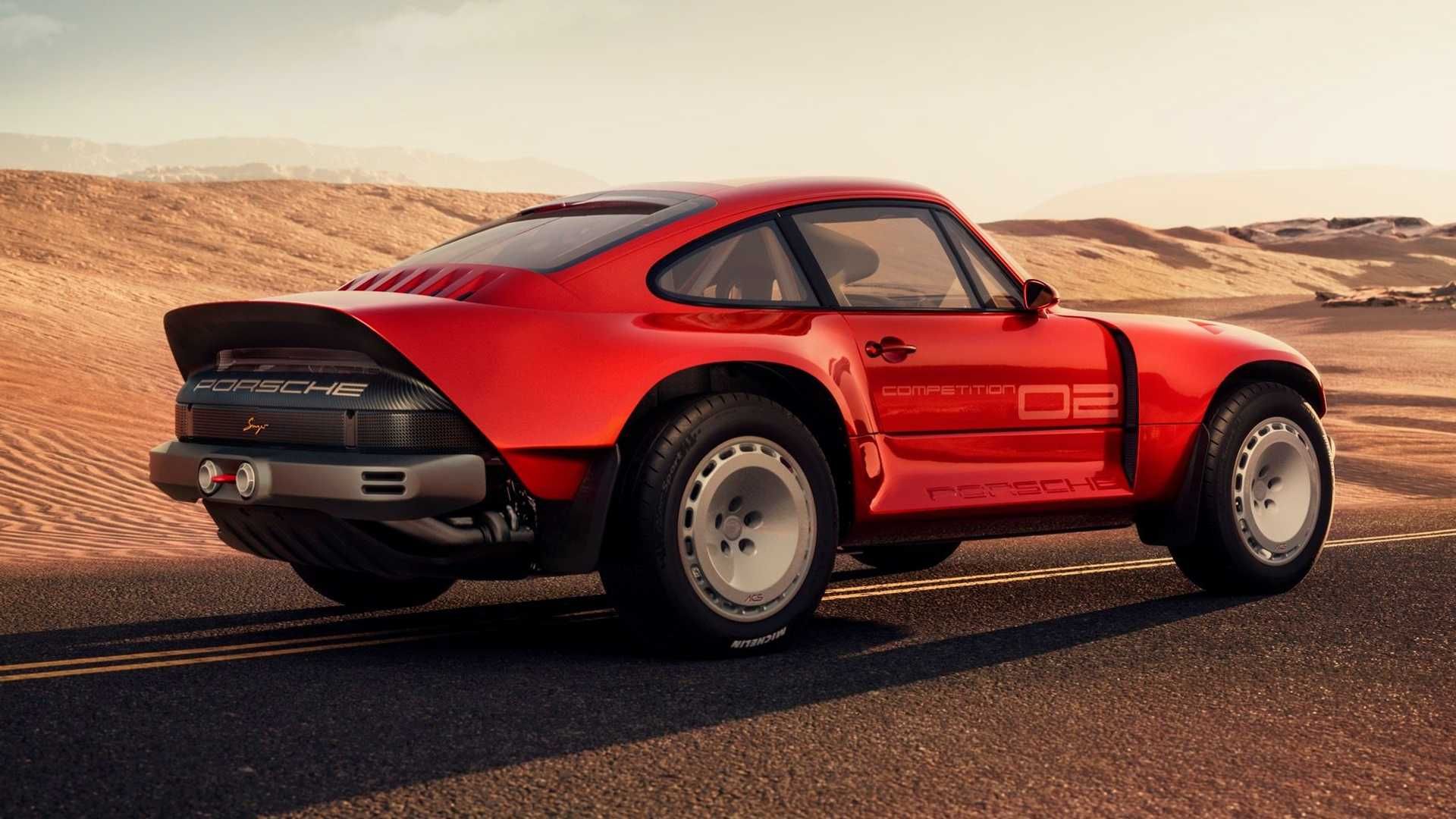 Porsche 911 ACS Singer red / پورشه ۹۱۱ سینگر رالی قرمز