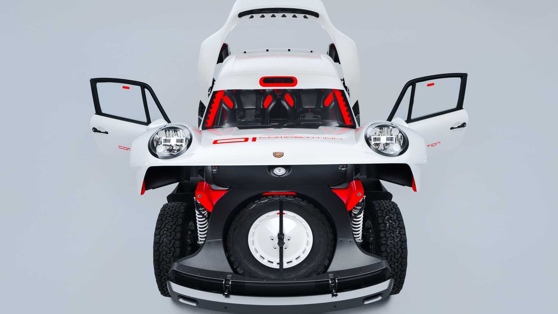  Porsche 911 ACS Singer extra tire / پورشه ۹۱۱ سینگر رالی تایر زاپاس