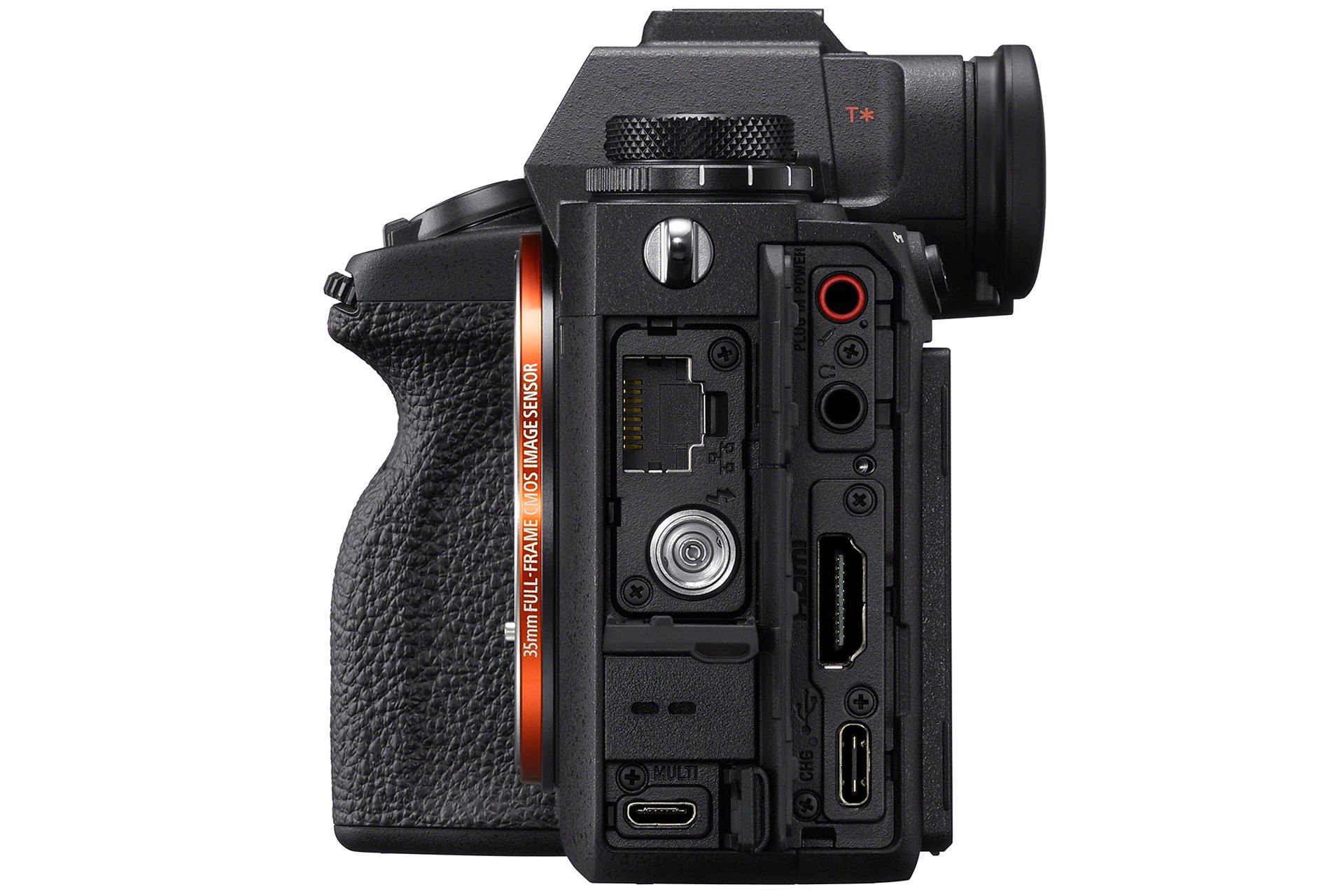 نیم رخ چپ دوربین سونی آلفا وان / Sony Alpha 1