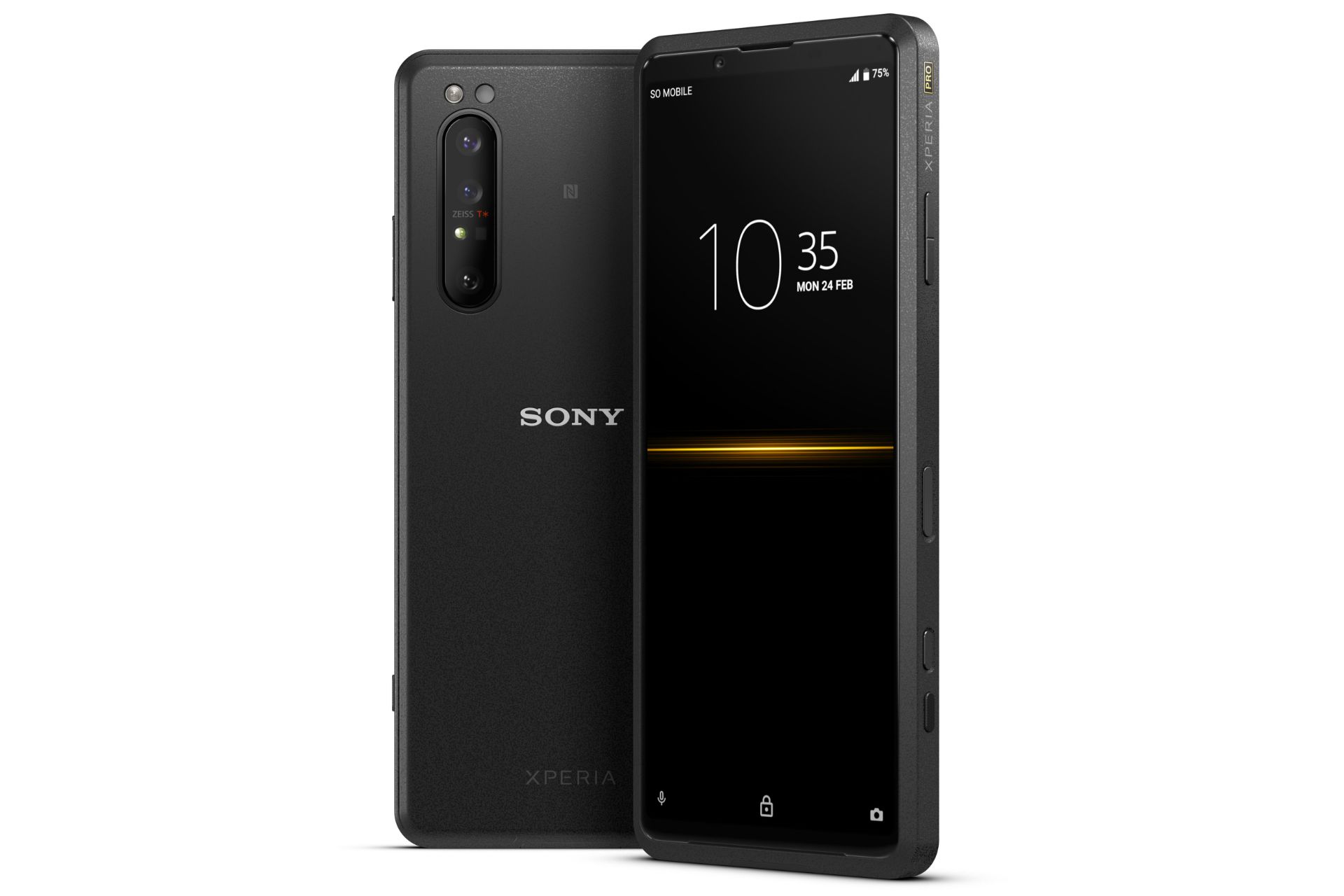 نمایشگر و پنل پشتی گوشی اکسپریا پرو / Xperia Pro سونی