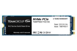 نمای روبرو SSD تیم گروپ MP33 NVMe M.2 ظرفیت 1 ترابایت TeamGroup