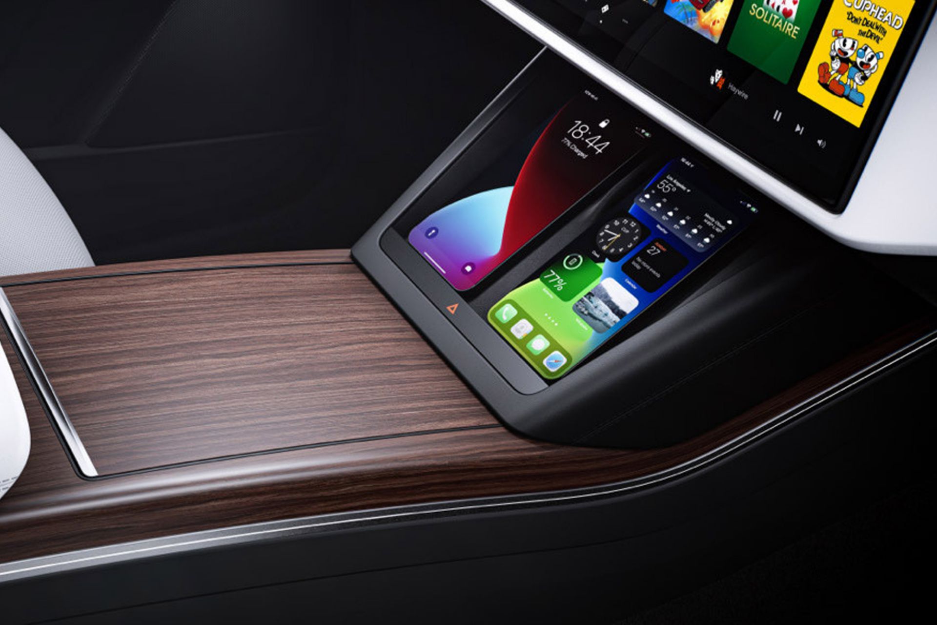 نمای داخلی خودروی تسلا مدل ایکس 2021 / Tesla Model X