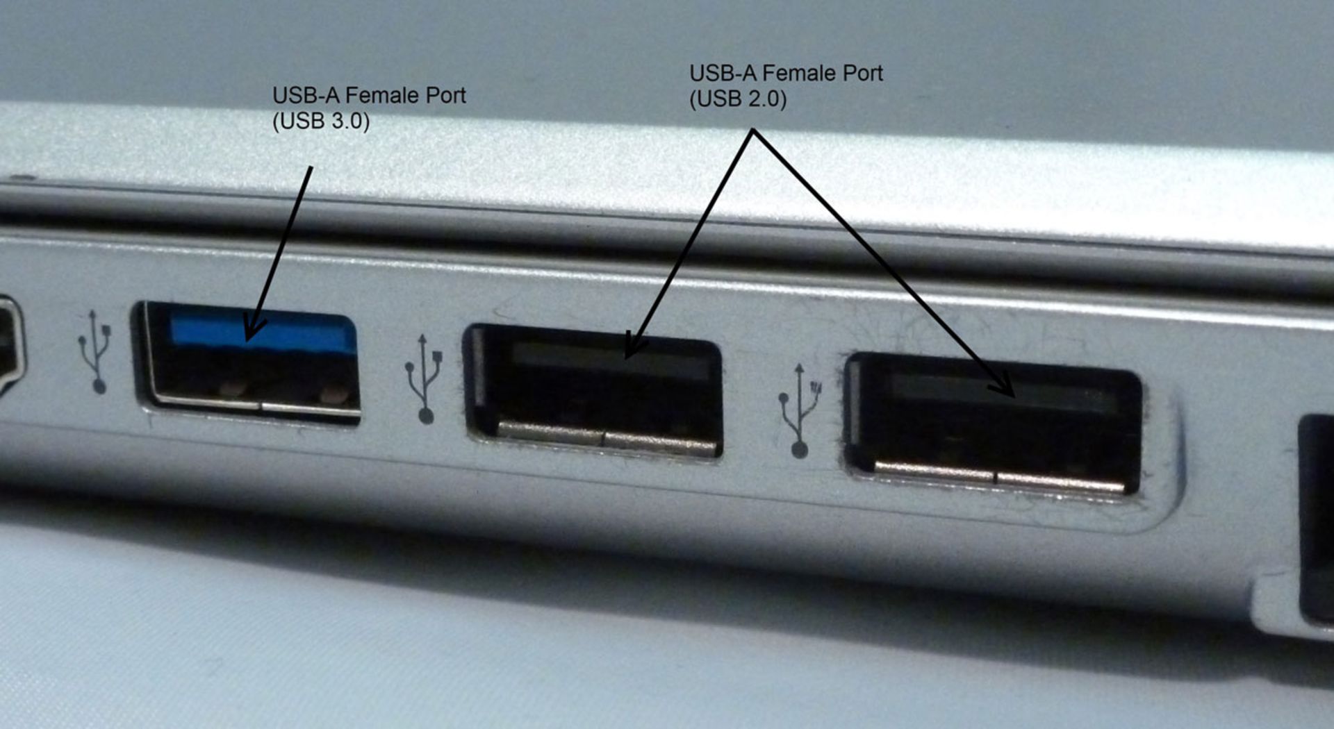 مرجع متخصصين ايران نماي نزديك پورت هاي USB 2.0 در مقابل USB 3.0