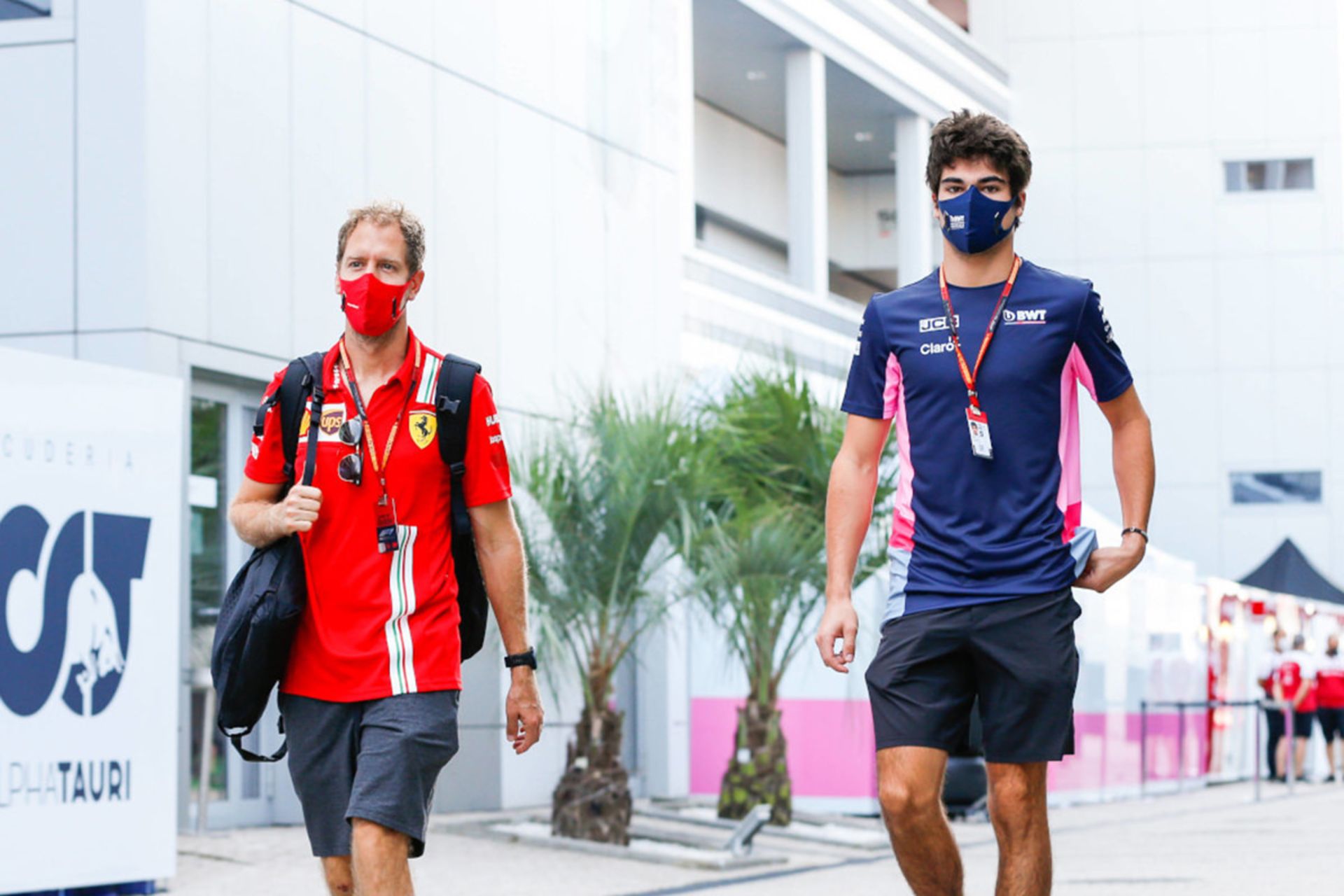سباستین فتل و لنس استرول / Sebastian Vettel & Lance Stroll