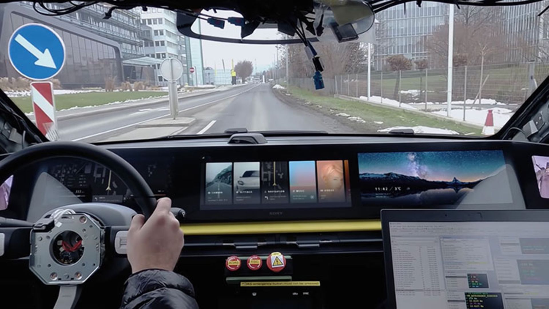 داشبورد ویژیون-اس سونی