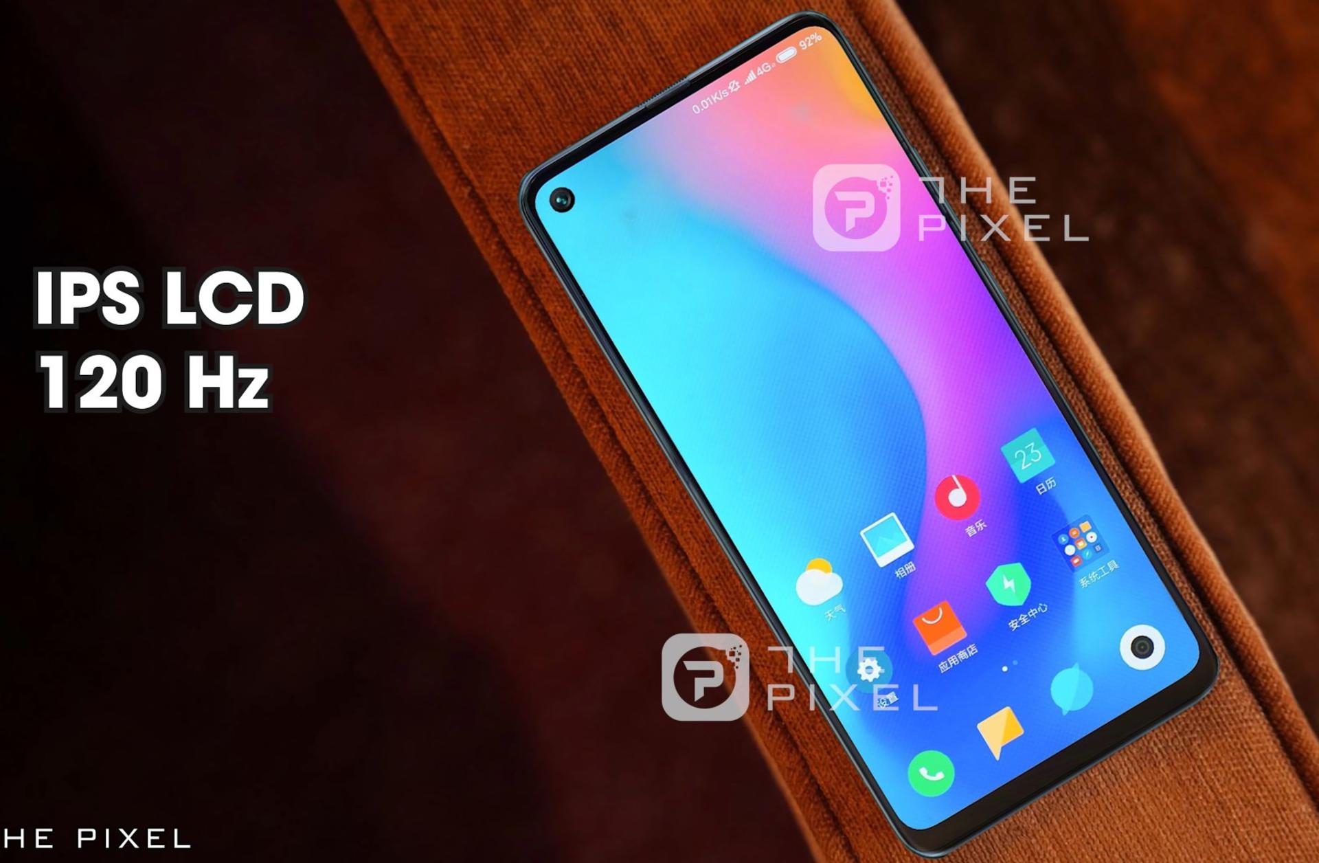 رندر فاش شده شیائومی می ۱۱ لایت / Xiaomi Mi 11 Lite نمایشگر IPS LCD