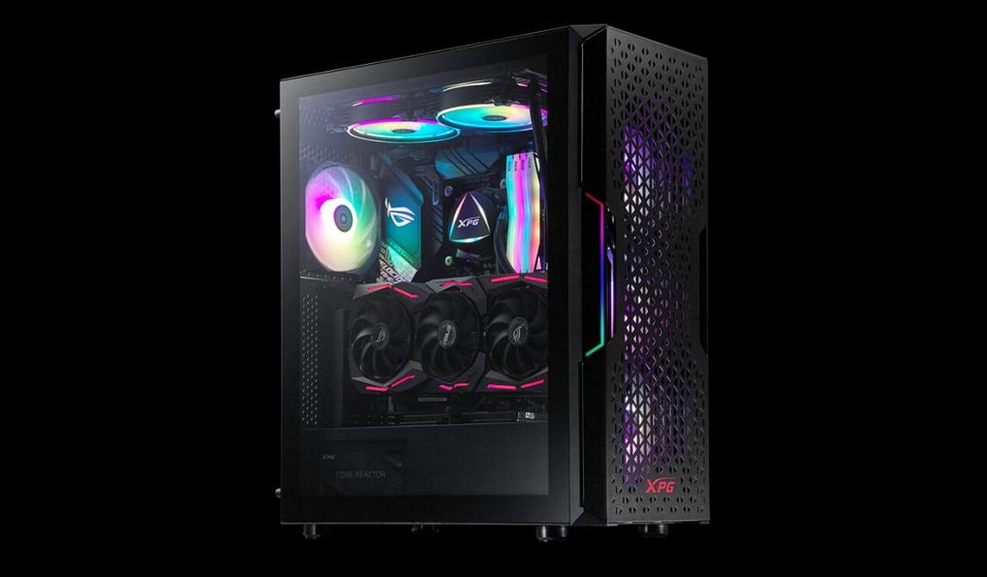 کیس گیمینگ XPG STARKER AIR ATX از نمای جلو