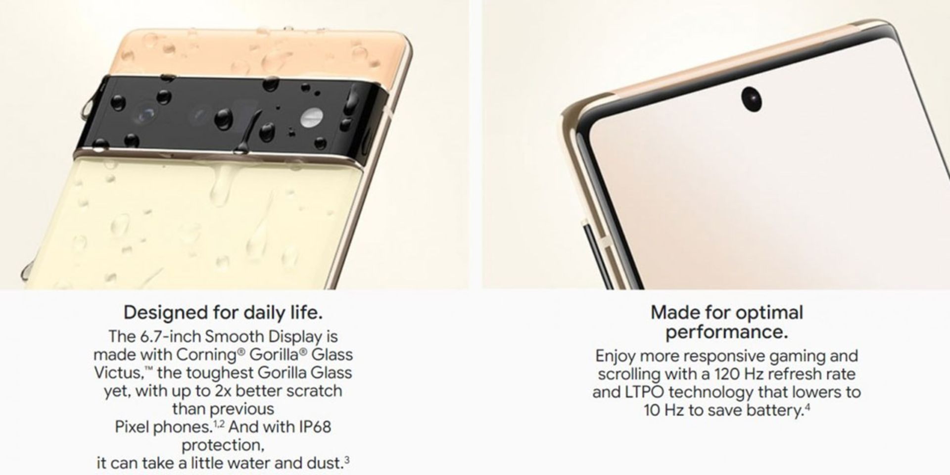 پیکسل ۶ و پیکسل ۶ پرو