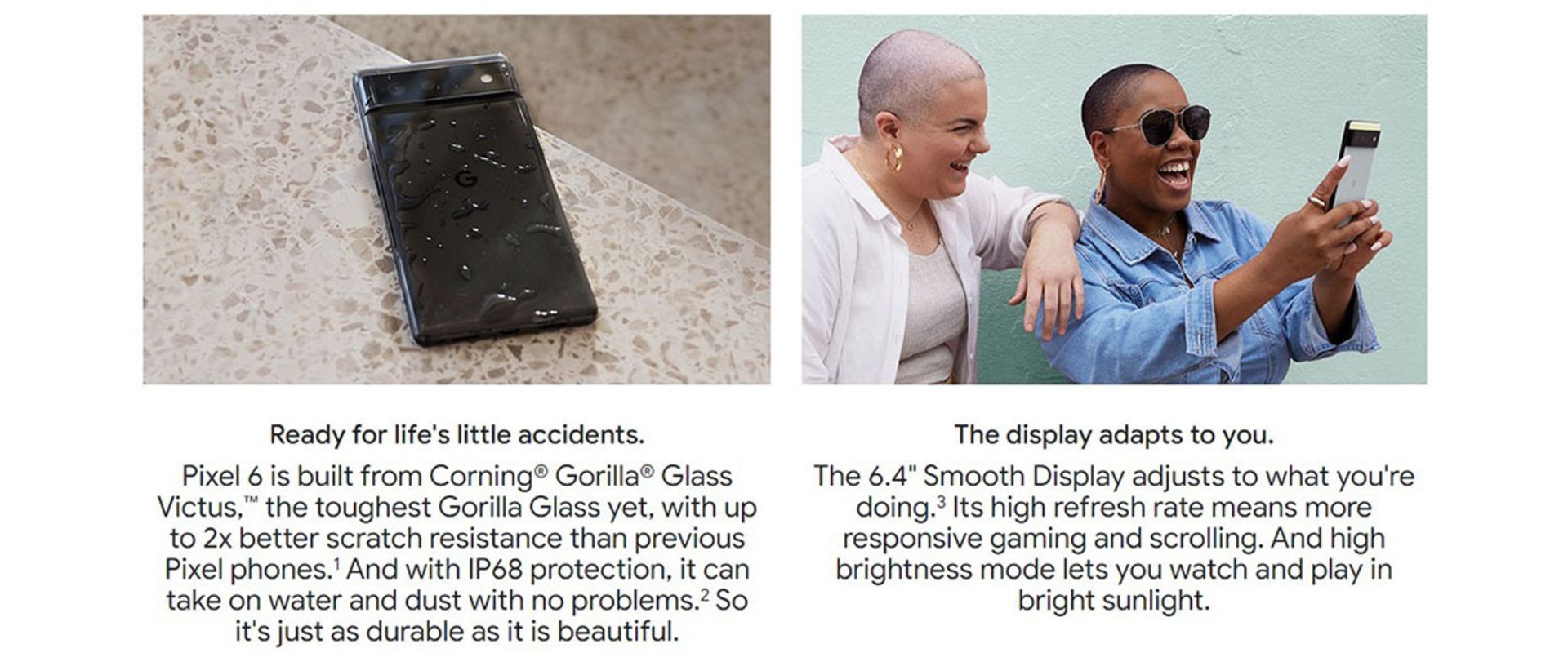 پیکسل ۶ و پیکسل ۶ پرو