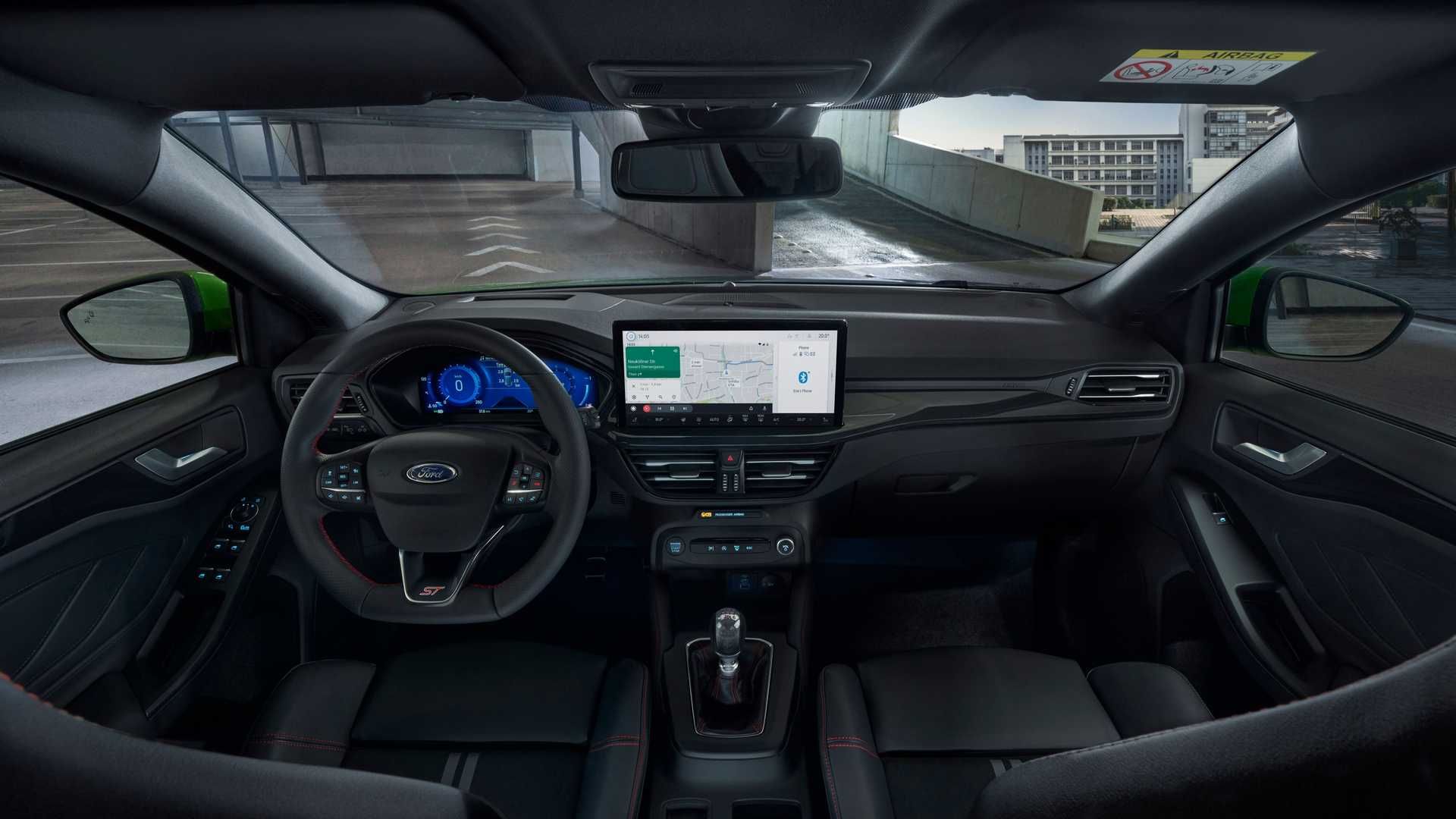 کابین و داشبورد فورد فوکوس فیس لیفت / 2022 Ford Focus