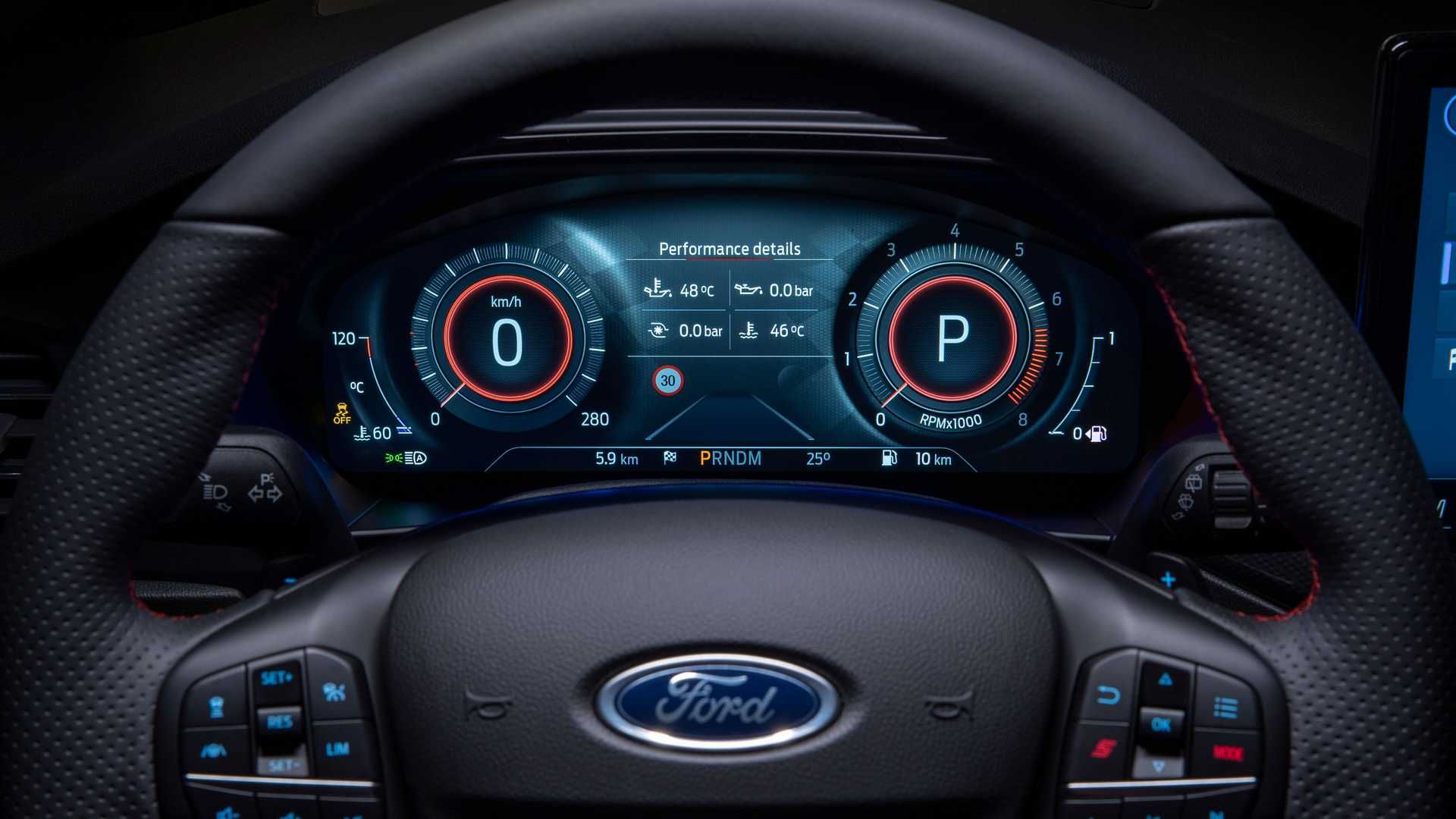 نمایشگر جلوداشبورد فورد فوکوس فیس لیفت / 2022 Ford Focus