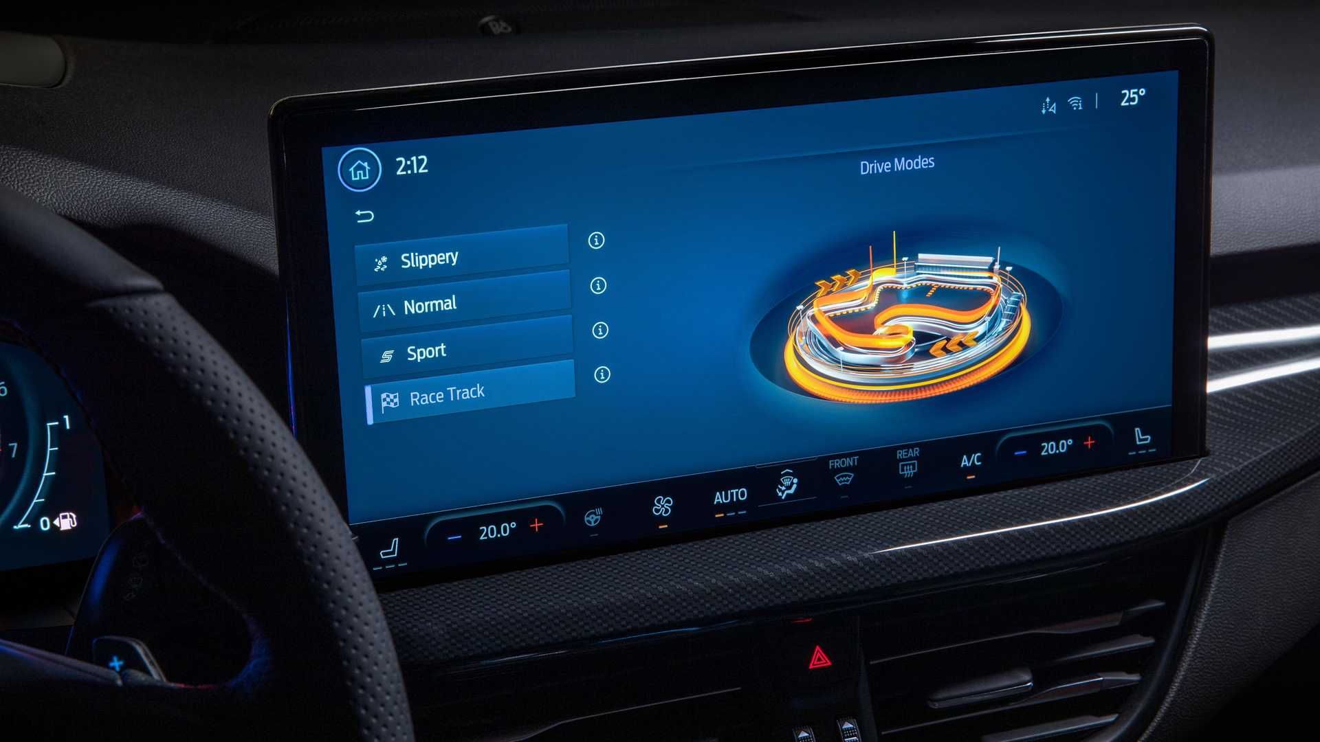 نمایشگر سیستم سرگرمی فورد فوکوس فیس لیفت / 2022 Ford Focus