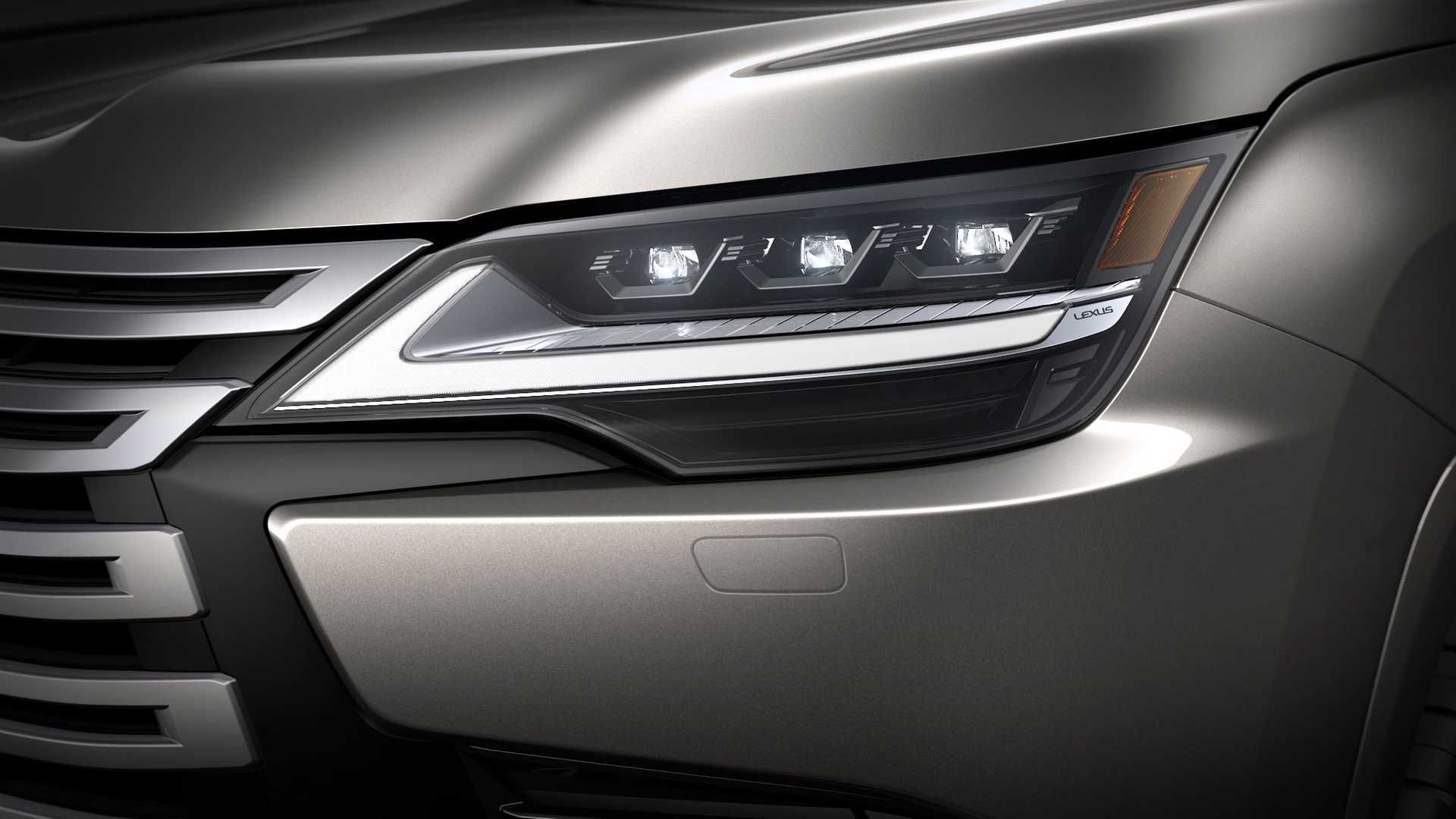 Lexus LX 2022 چراغ جلو لکسوس ال ایکس