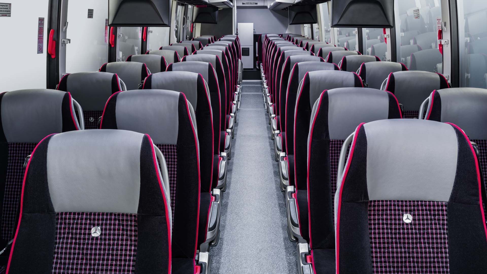 صندلی و راهرو اتوبوس لوکس مرسدس بنز توررایدر / Mercedes-Benz Tourrider BUS