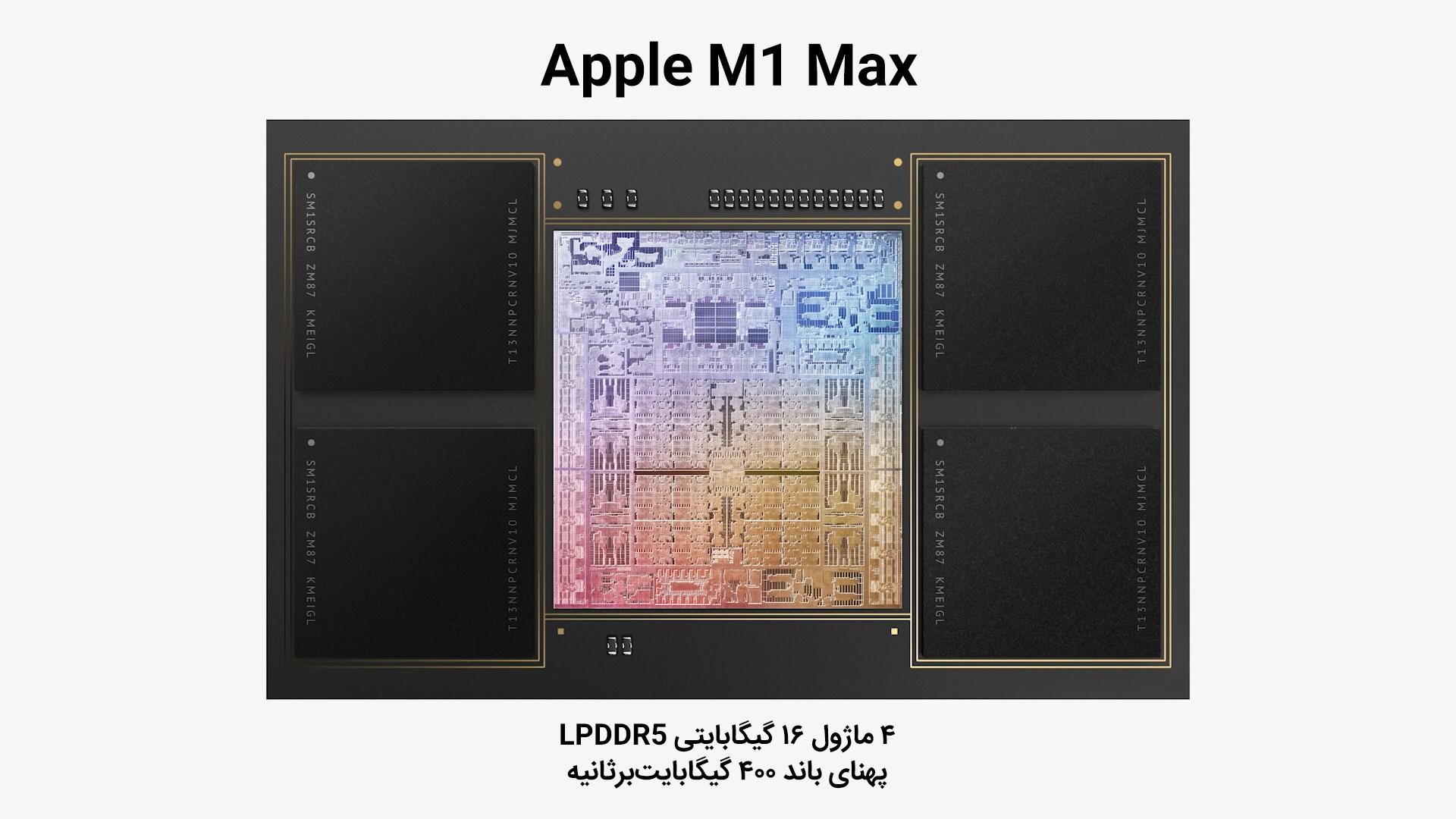 ساختار DRAM در M1 Max