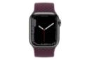 نمای روبرو اپل واچ سری 7 استیل / Apple Watch Series 7 Stainless Steel خاکستری