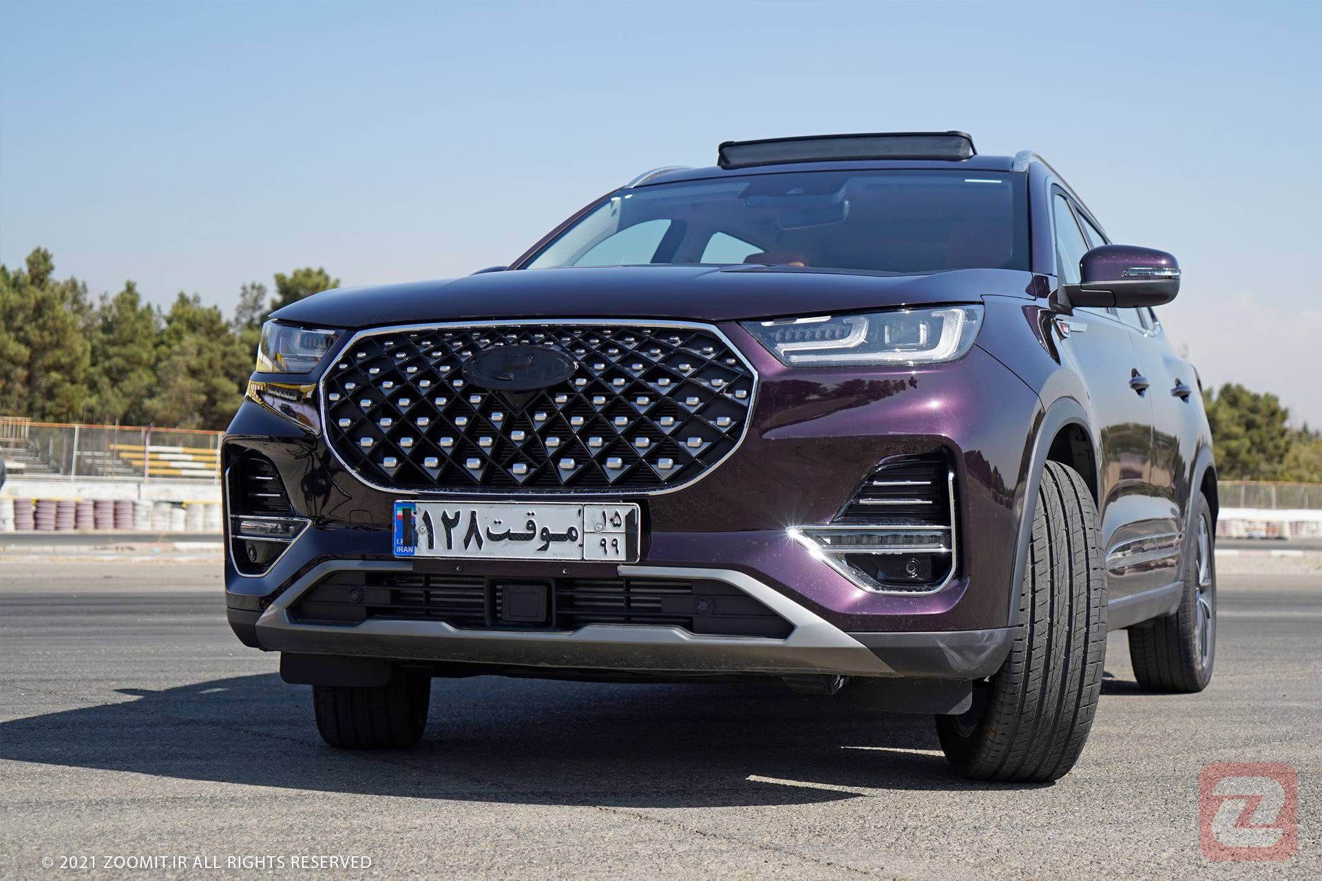 Chery Tiggo 8 Pro نمای جلو چری تیگو 8 پرو