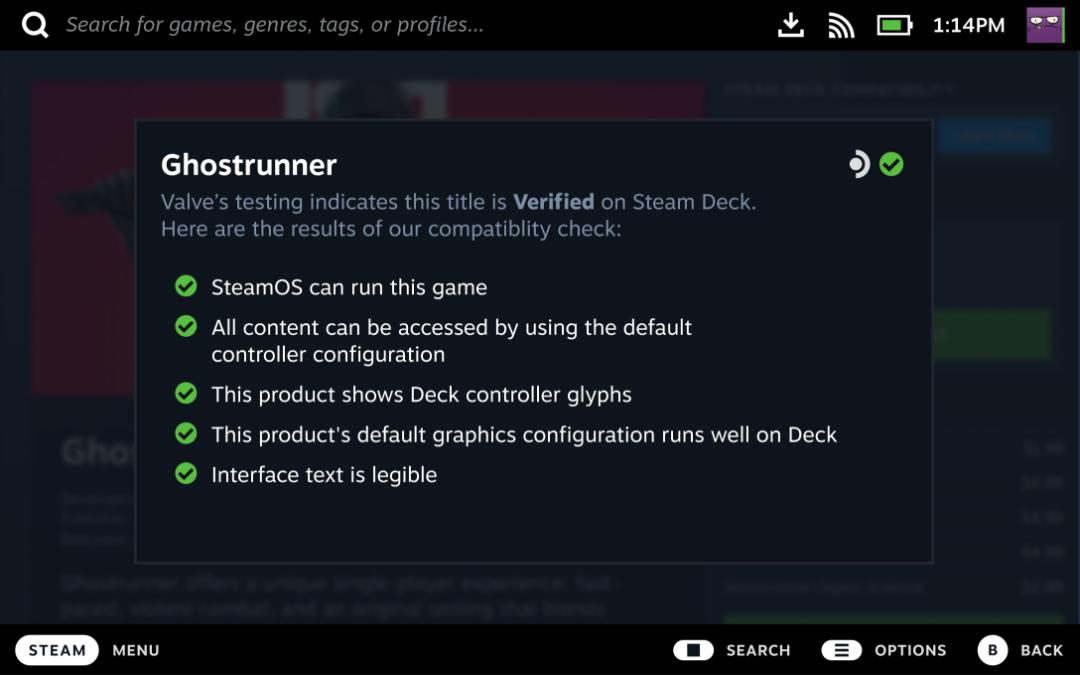بازی ghost runner در استیم داک