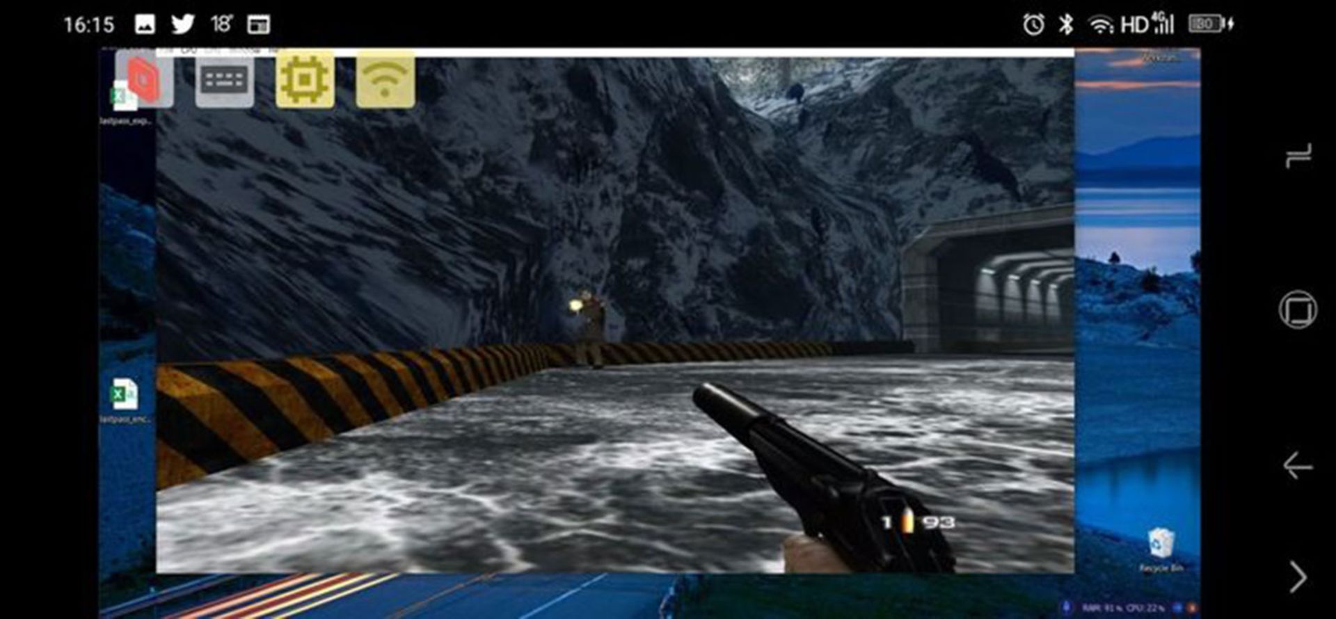 اجرای بازی رایانه ای روی اندروید