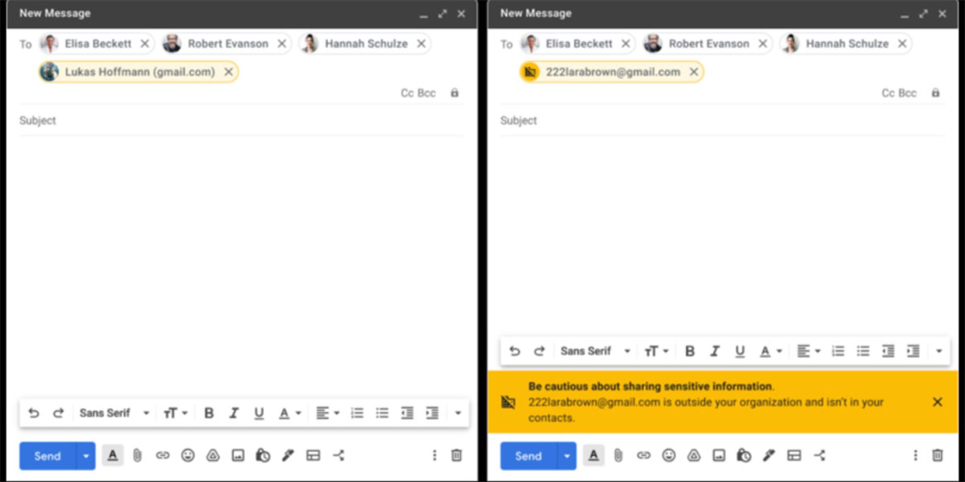 قابلیت جدید جیمیل