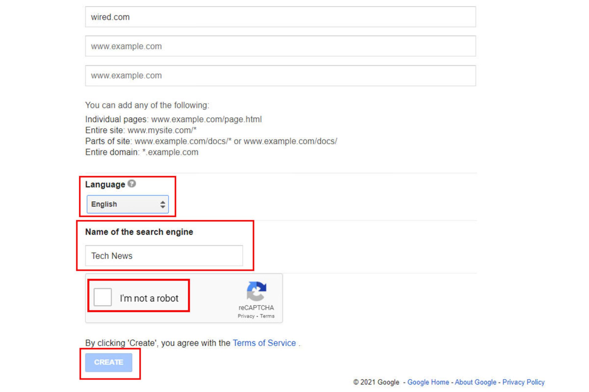 موتورجستجو سفارشی سازی شده گوگل - 3