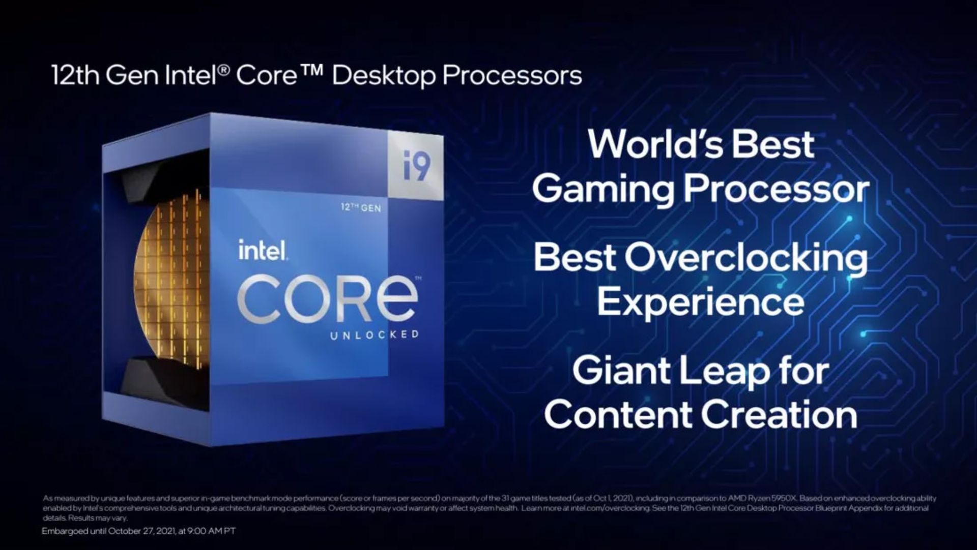 پردازنده core i9 نسل ۱۲ اینتل