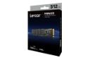 نمای جعبه SSD لکسار Lexar NM620 NVMe M.2 ظرفیت 512 گیگابایت